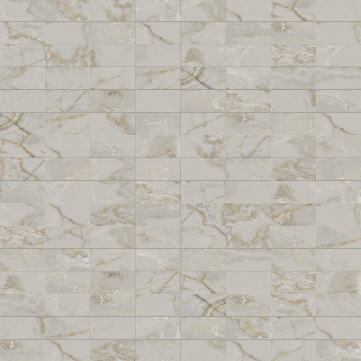 Astrid 12 x 24 Polished Porcelain Tile in Oyster