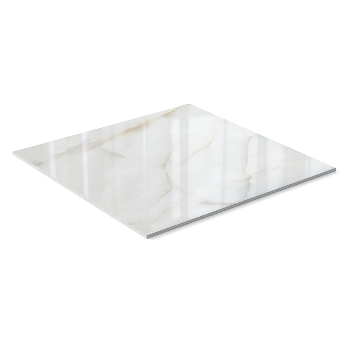 Astrid 24 x 24 Polished Porcelain Tile in Pearl