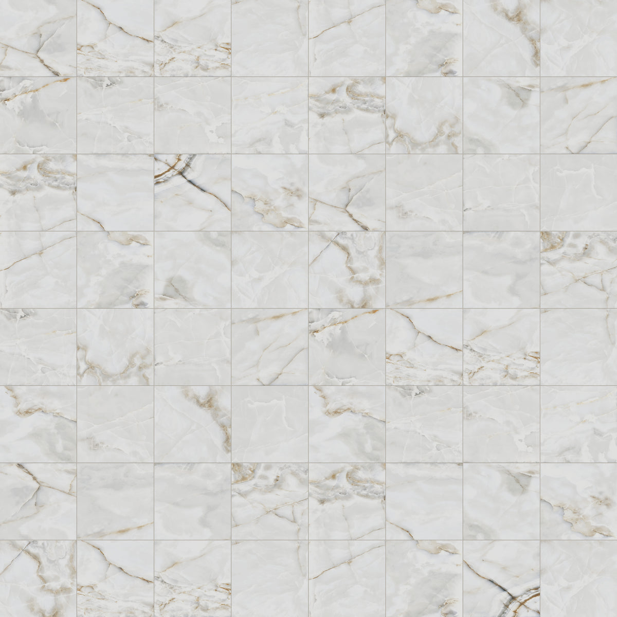 Astrid 24 x 24 Polished Porcelain Tile in Pearl