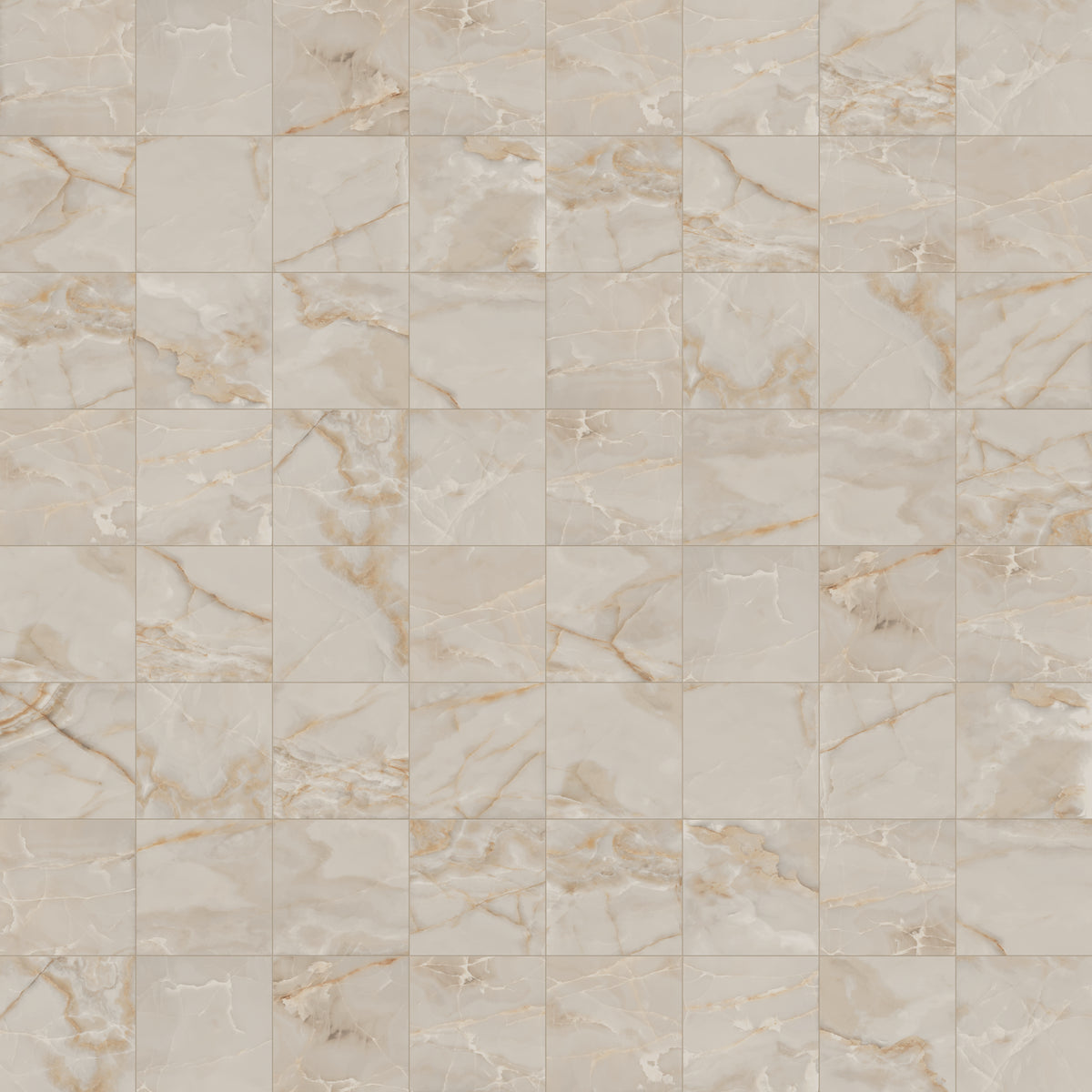 Astrid 24 x 24 Polished Porcelain Tile in Beige