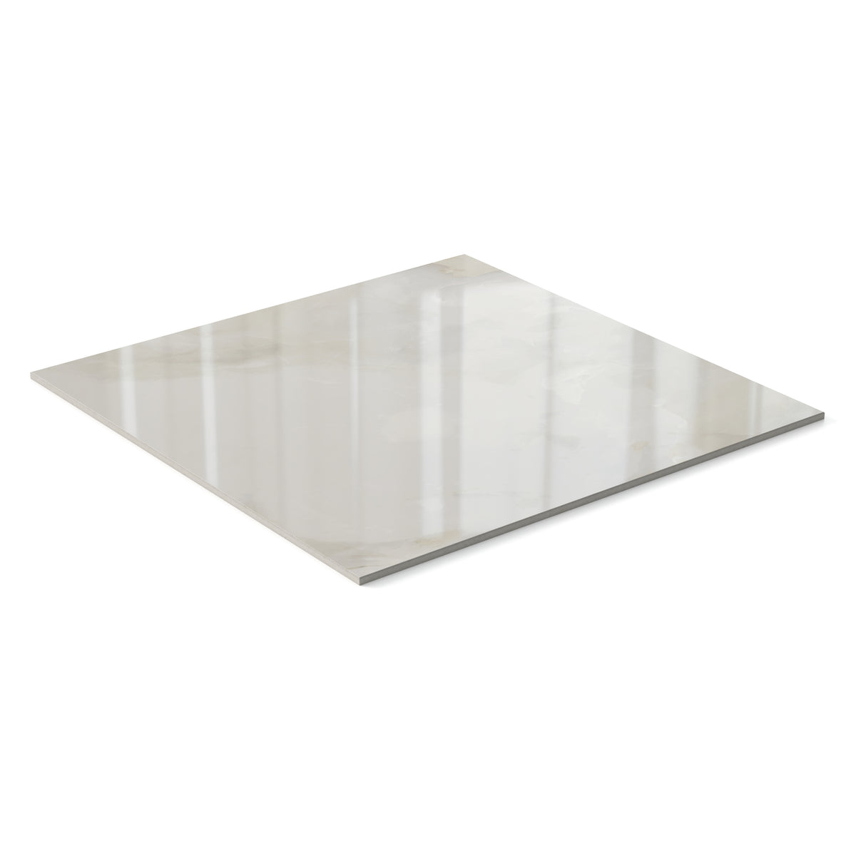 Astrid 24 x 24 Polished Porcelain Tile in Oyster