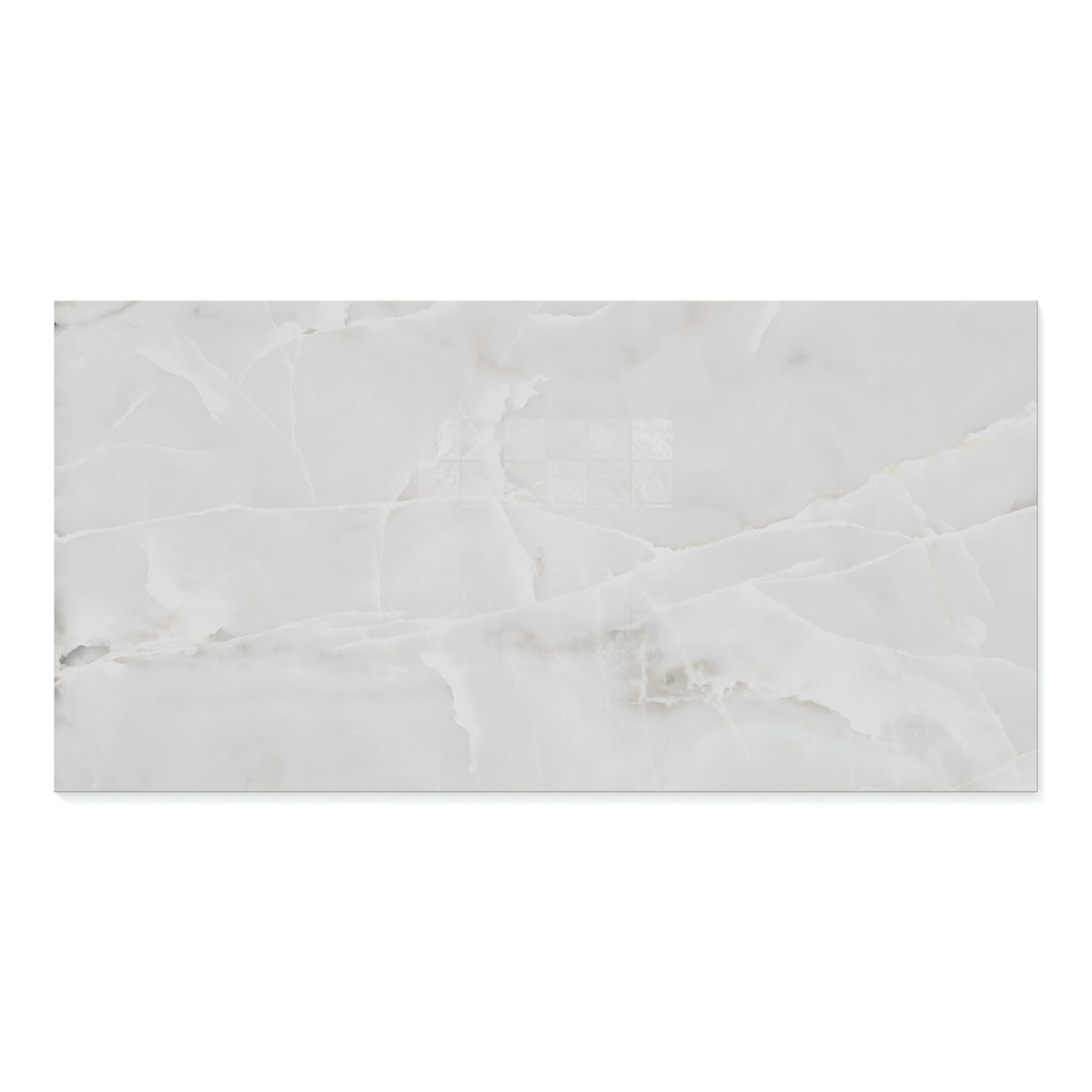 Astrid 24 x 48 Polished Porcelain Tile in Pearl