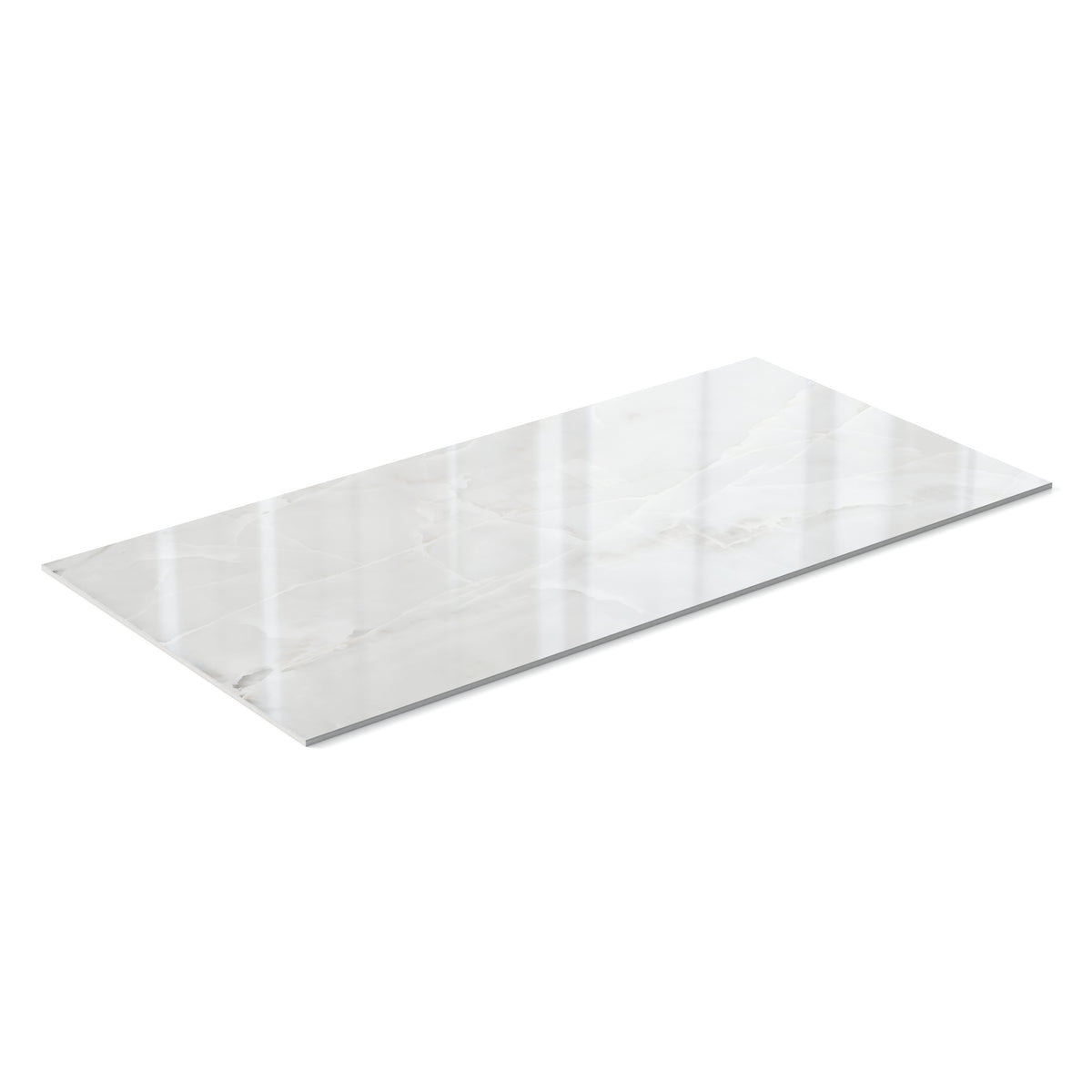 Astrid 24 x 48 Polished Porcelain Tile in Pearl