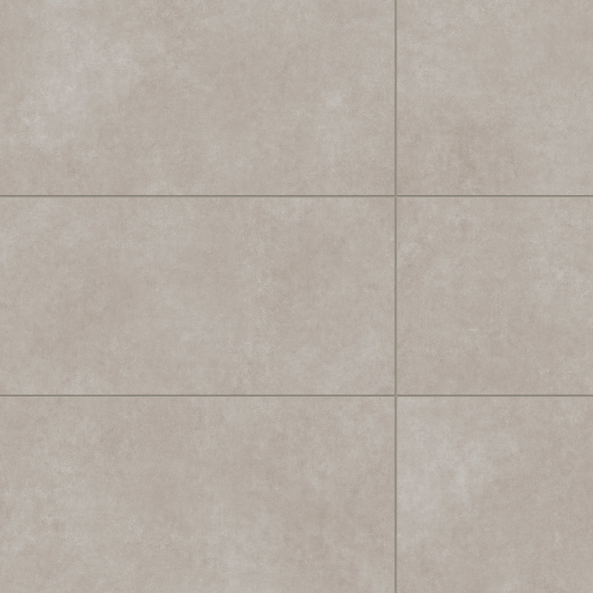 Wyatt Ash 16x32 matte porcelain tiles, showcasing a light gray tone with subtle texture for a refined and contemporary look.