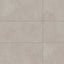 Wyatt Ash 16x32 matte porcelain tiles, showcasing a light gray tone with subtle texture for a refined and contemporary look.