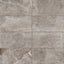 Sophisticated 12x24 porcelain tiles in a matte finish, showcasing brown tones and natural veining for a contemporary and refined look.