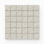 Palmer 2x2 matte porcelain mosaic tile in natural beige, showcasing a warm tone and grid-like pattern ideal for versatile designs.
