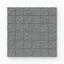 Palmer 2x2 raw porcelain mosaic tile in a textured grey finish, perfect for adding depth to modern designs.