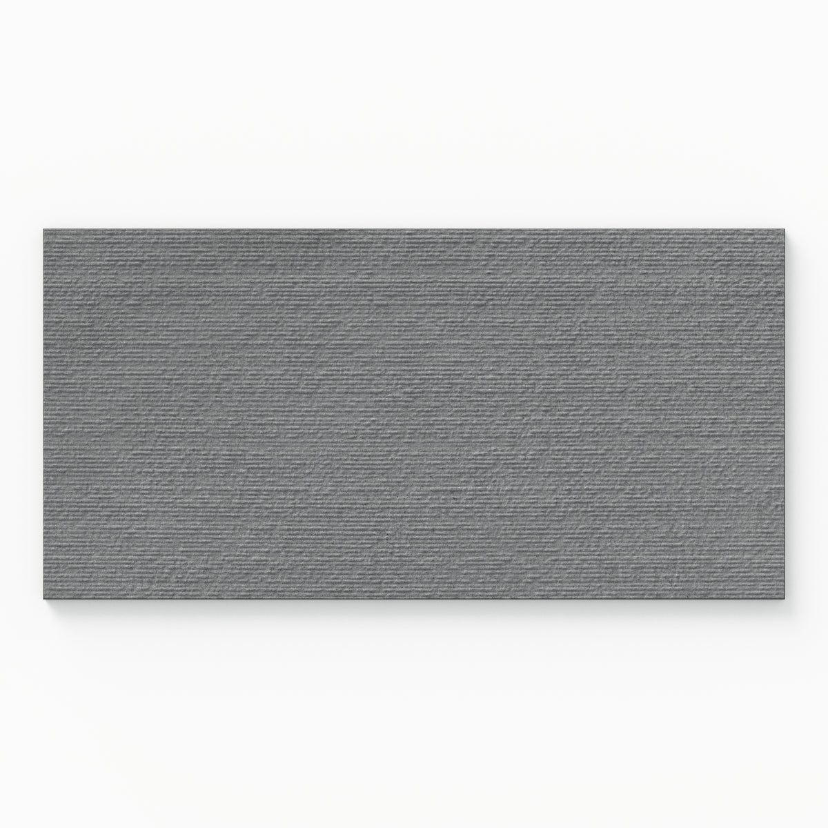 Palmer 12 x 24 Chiseled Porcelain Tile in Grey