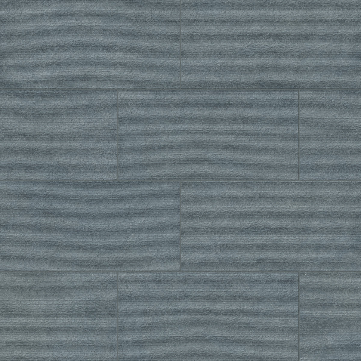 Palmer 12 x 24 Chiseled Porcelain Tile in Blue