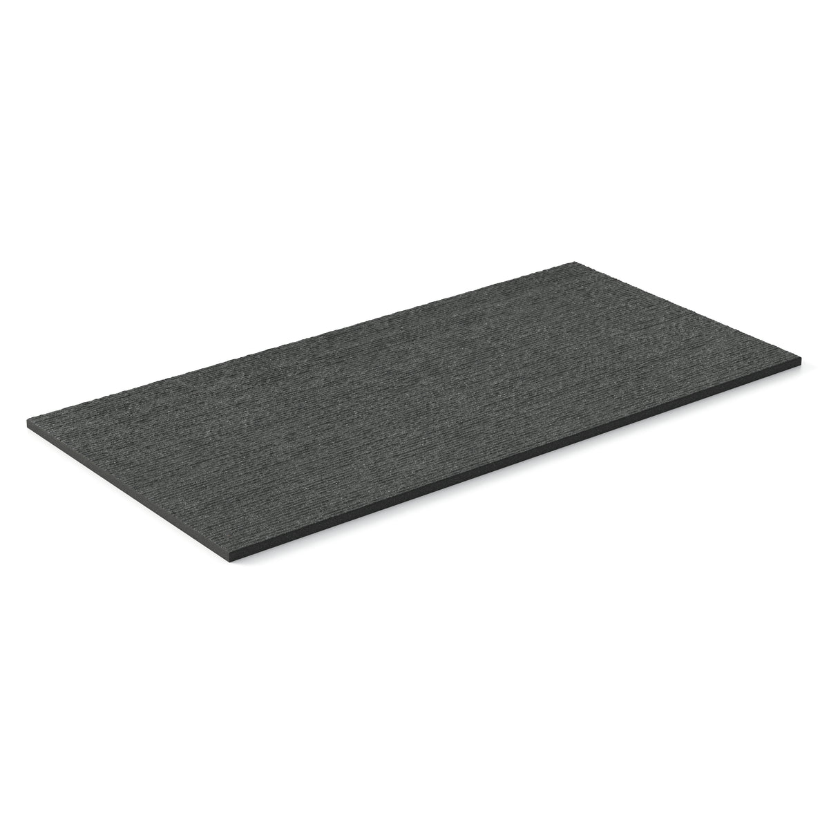 Palmer 12 x 24 Chiseled Porcelain Tile in Nero