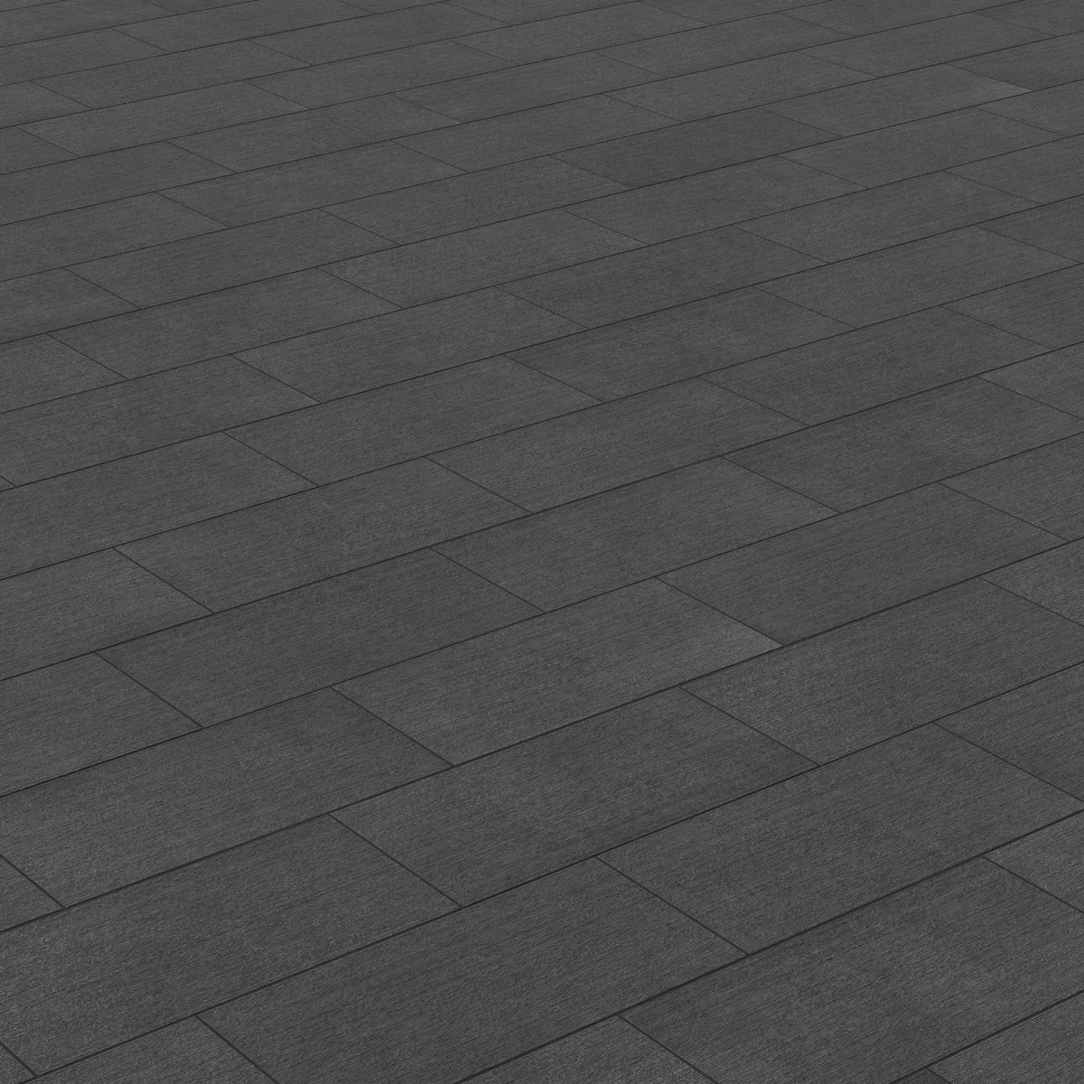 Palmer 12 x 24 Chiseled Porcelain Tile in Nero
