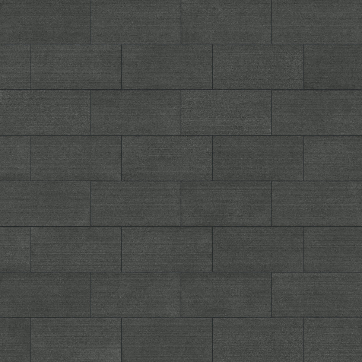 Palmer 12 x 24 Chiseled Porcelain Tile in Nero