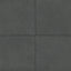 Palmer 24x24 matte porcelain tiles in nero, featuring a sleek, dark finish ideal for modern interiors.