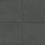 Palmer 24x24 raw porcelain tile in dark gray with a textured matte surface, perfect for modern interiors.