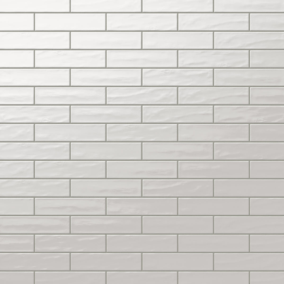 Palmer 3 x 12 Glossy Porcelain Tile in Bianco