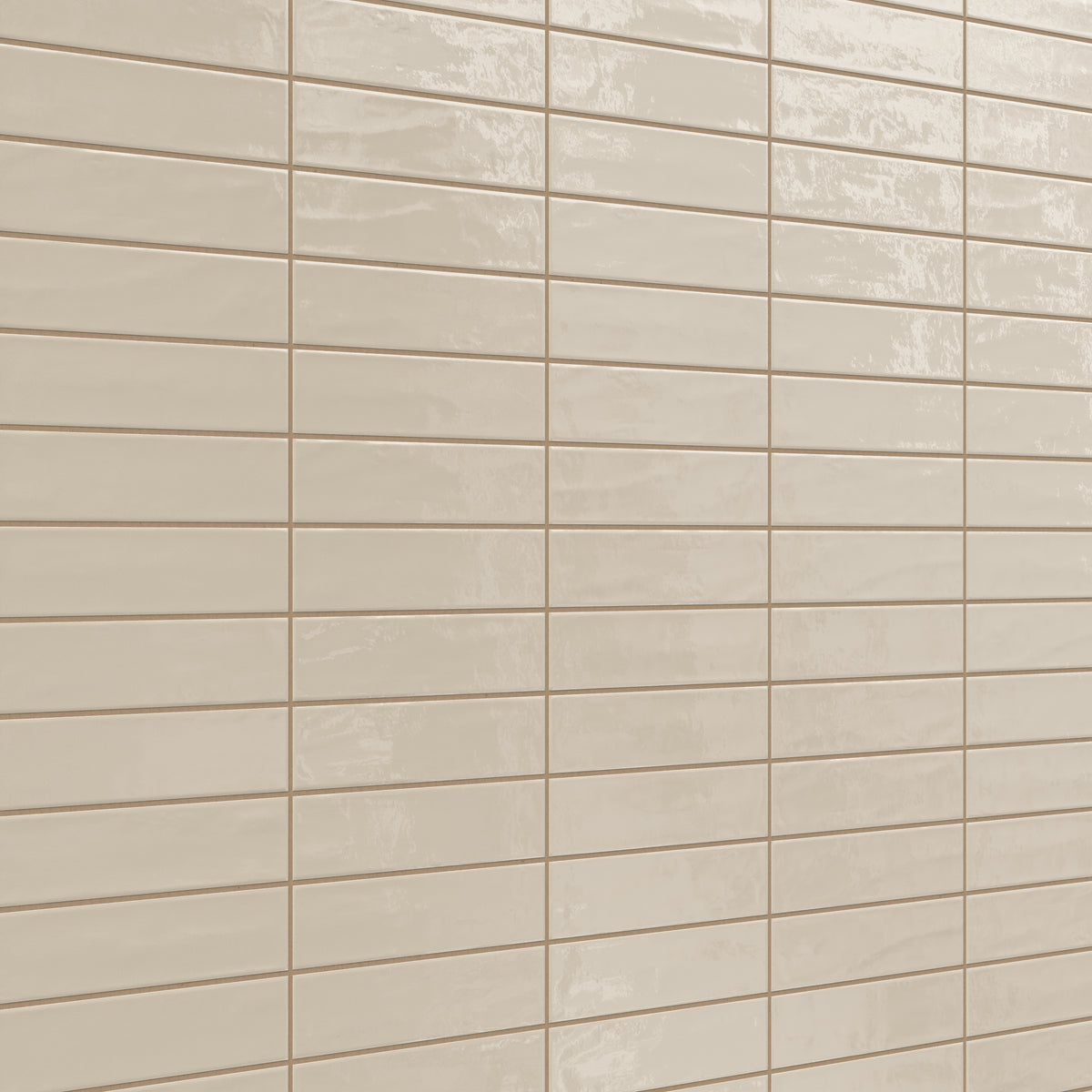 Palmer 3 x 12 Glossy Porcelain Tile in Cashmere