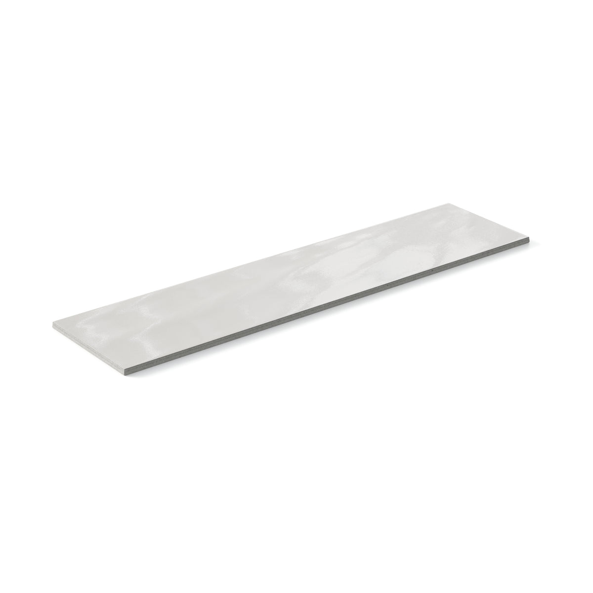 Palmer 6 x 24 Glossy Porcelain Tile in Bianco