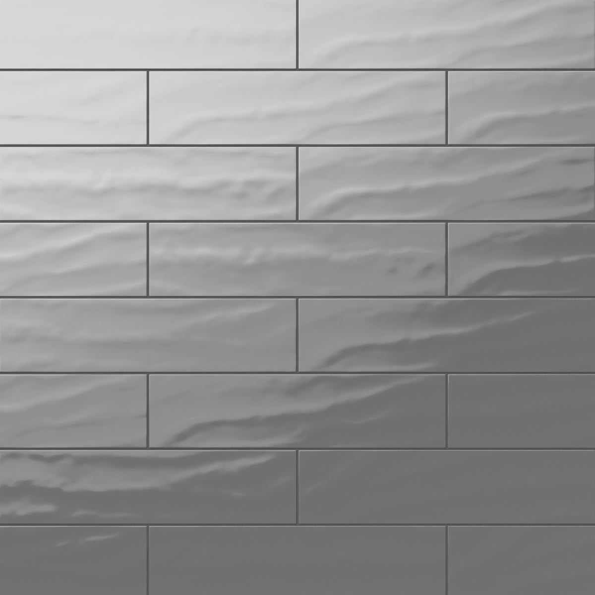 Palmer 6 x 24 Glossy Porcelain Tile in Storm