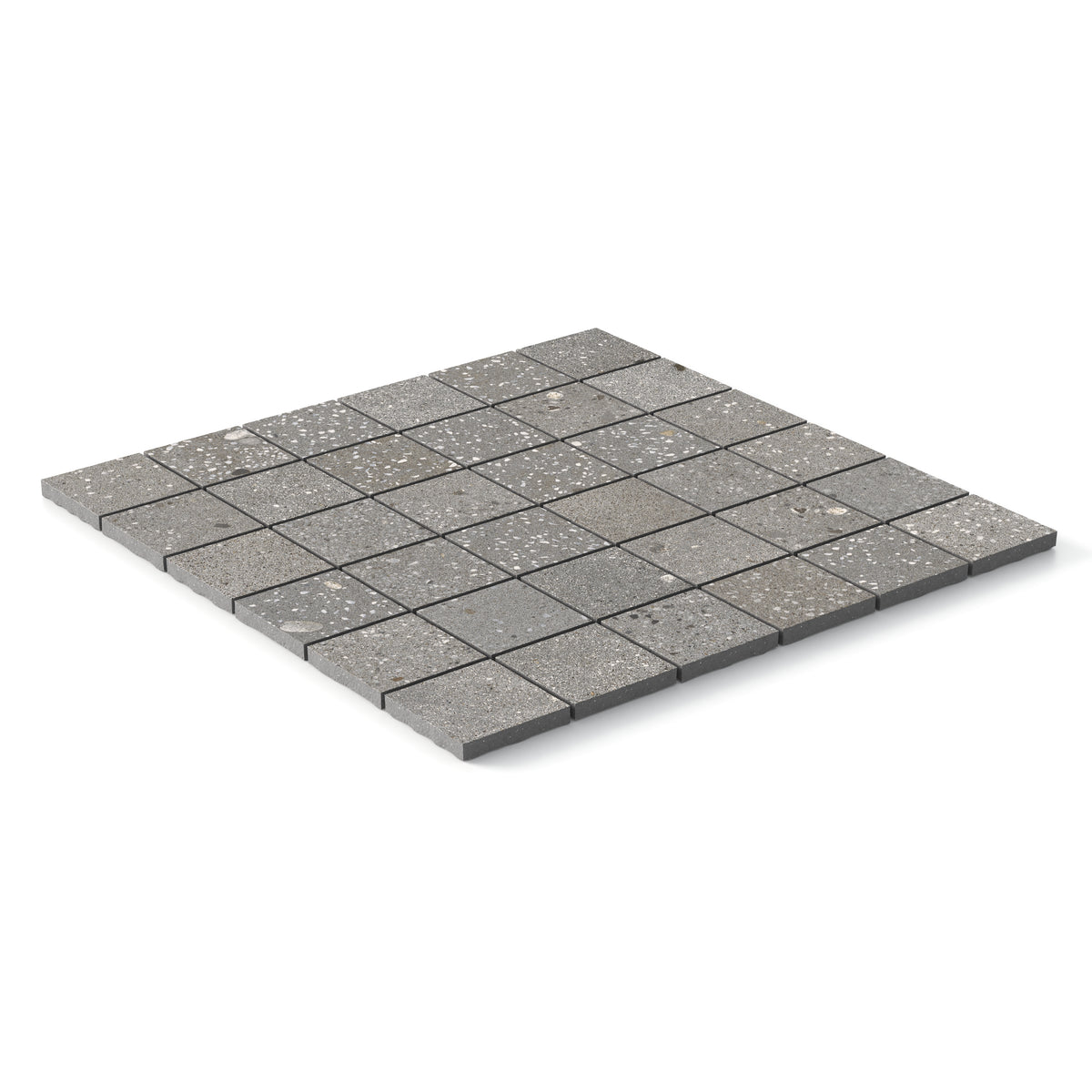 Sloane 2 x 2 Matte Porcelain Mosaic Tile in Pebble