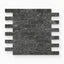 Dawson 1 x 4 Matte Porcelain Mosaic Tile in Charcoal