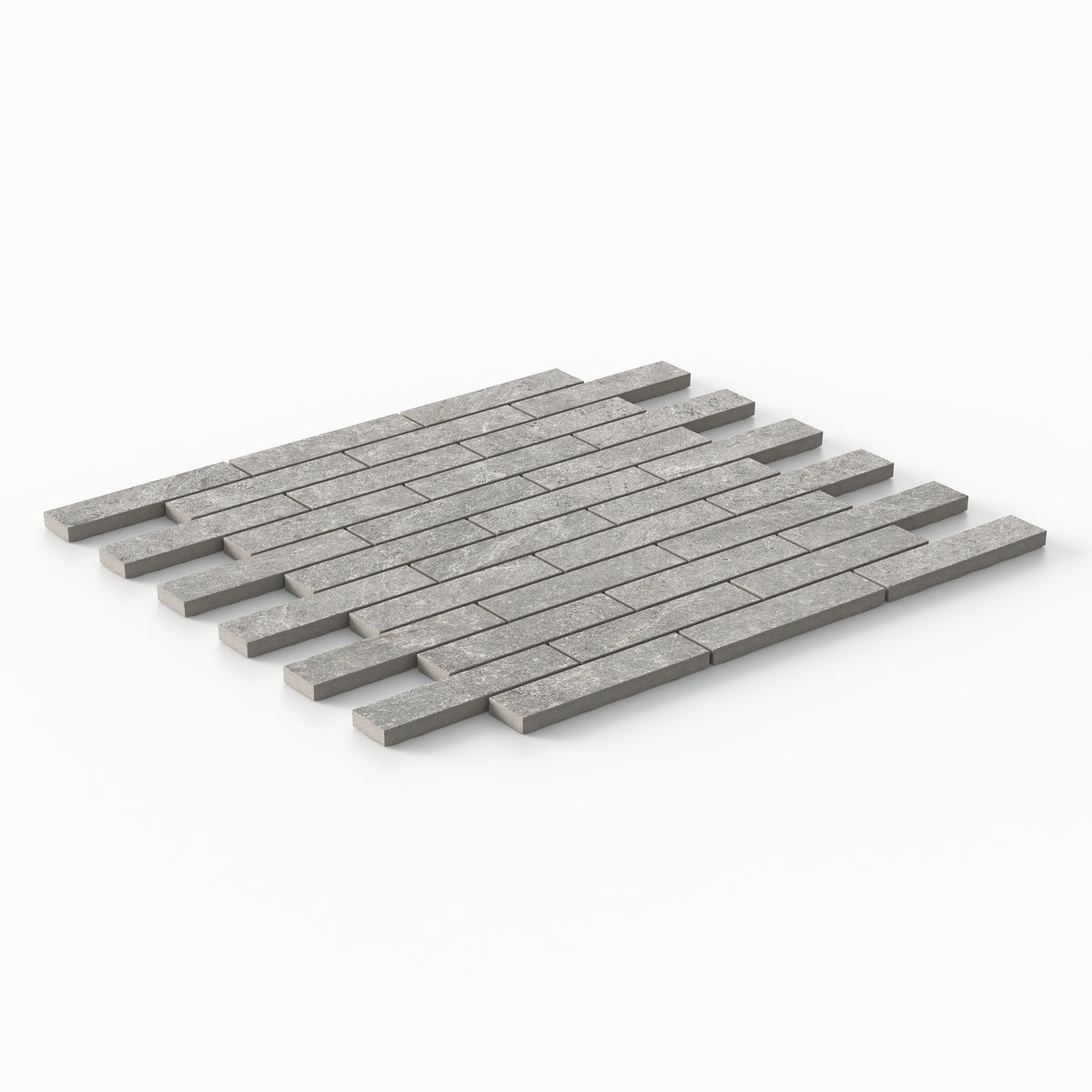 Dawson 1 x 4 Matte Porcelain Mosaic Tile in Millstone