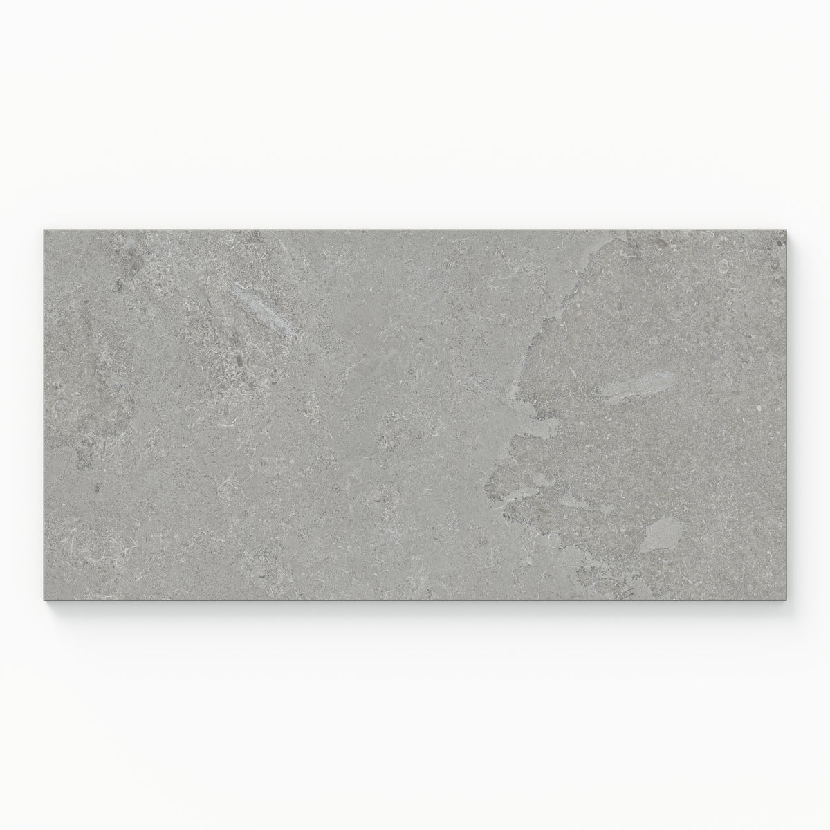 Tatum 12 x 24 Matte Porcelain Tile in Cross-Cut Ash