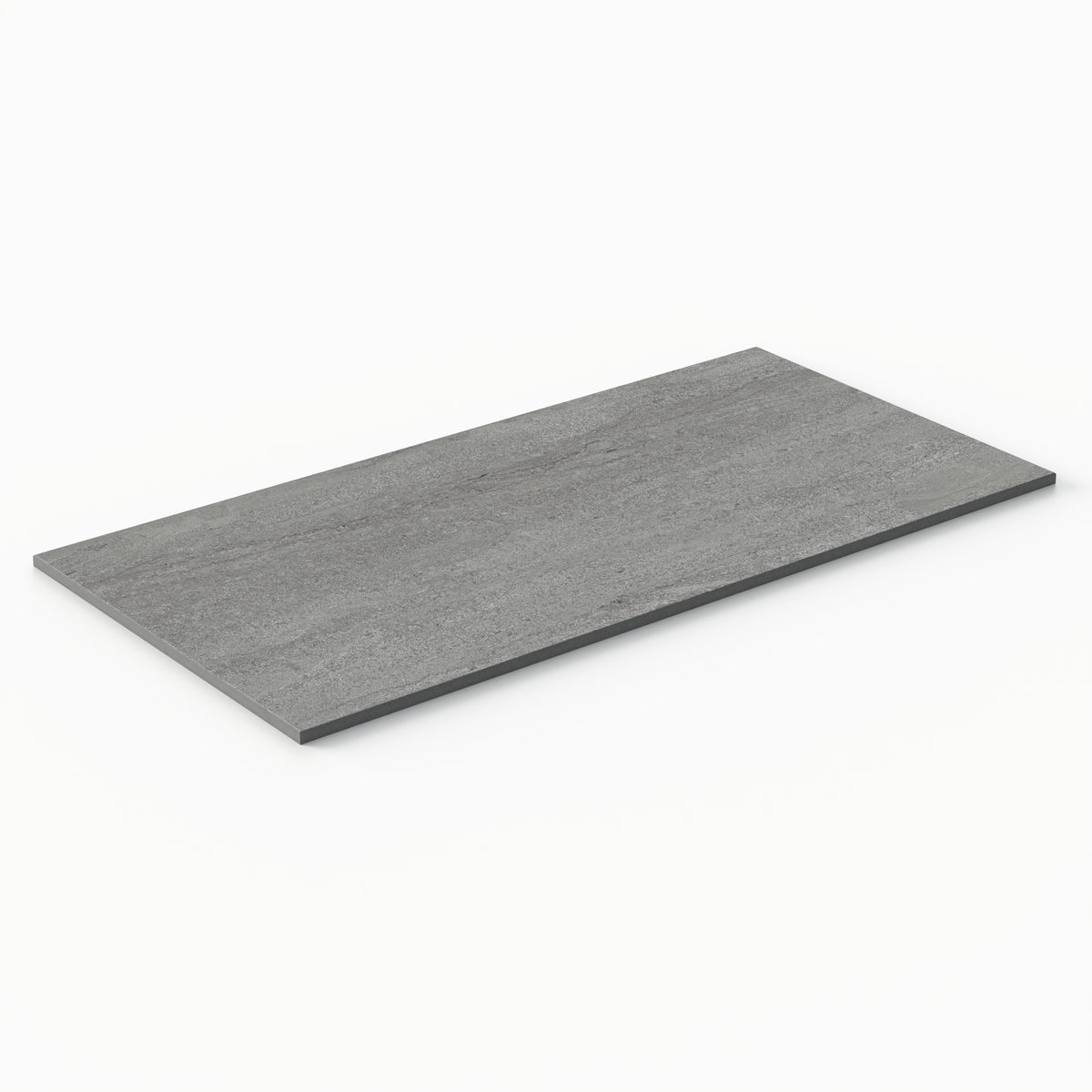 Tatum 12 x 24 Matte Porcelain Tile in Vein-Cut Pewter
