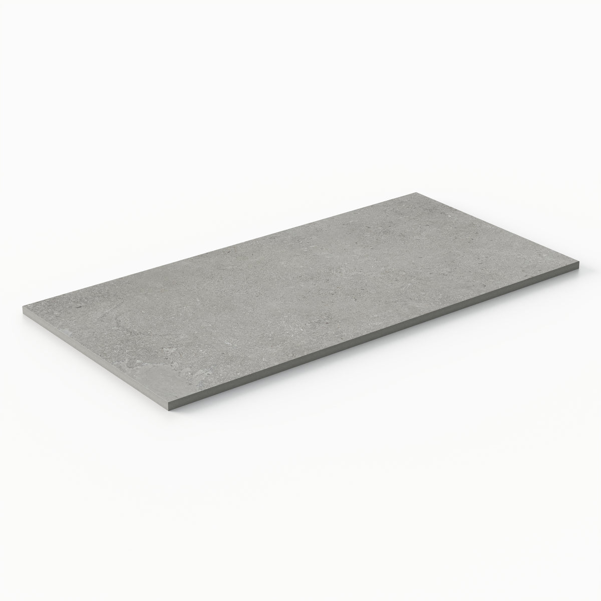 Tatum 24 x 48 Matte Porcelain Tile in Cross-Cut Ash