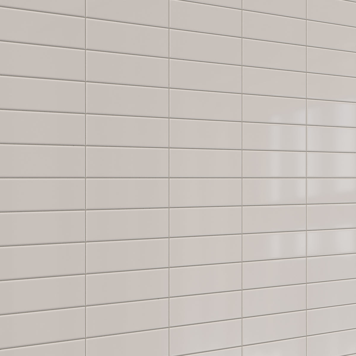 Polly 3 x 10 Satin Ceramic Tile in Beige