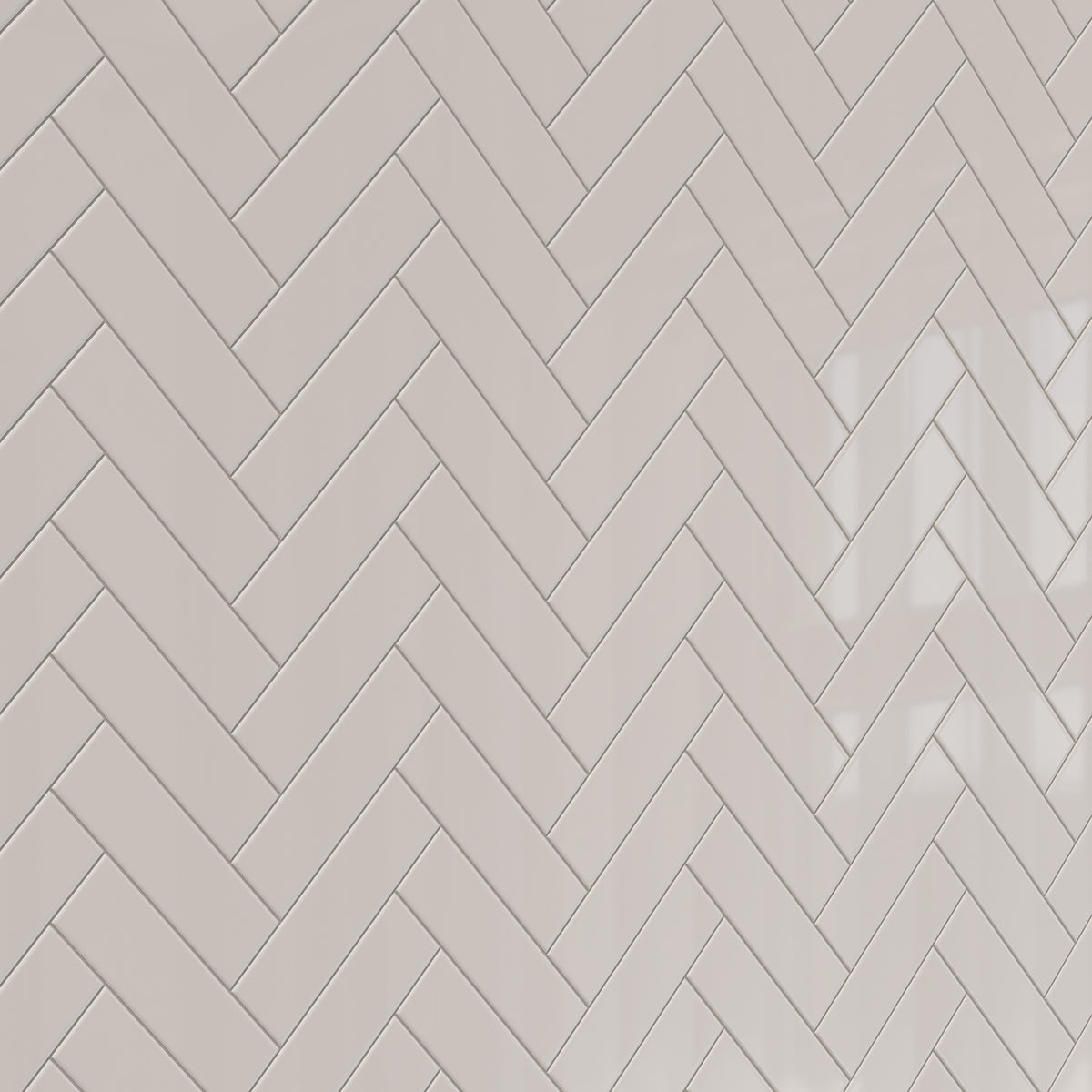 Polly 3 x 10 Glossy Ceramic Tile in Beige
