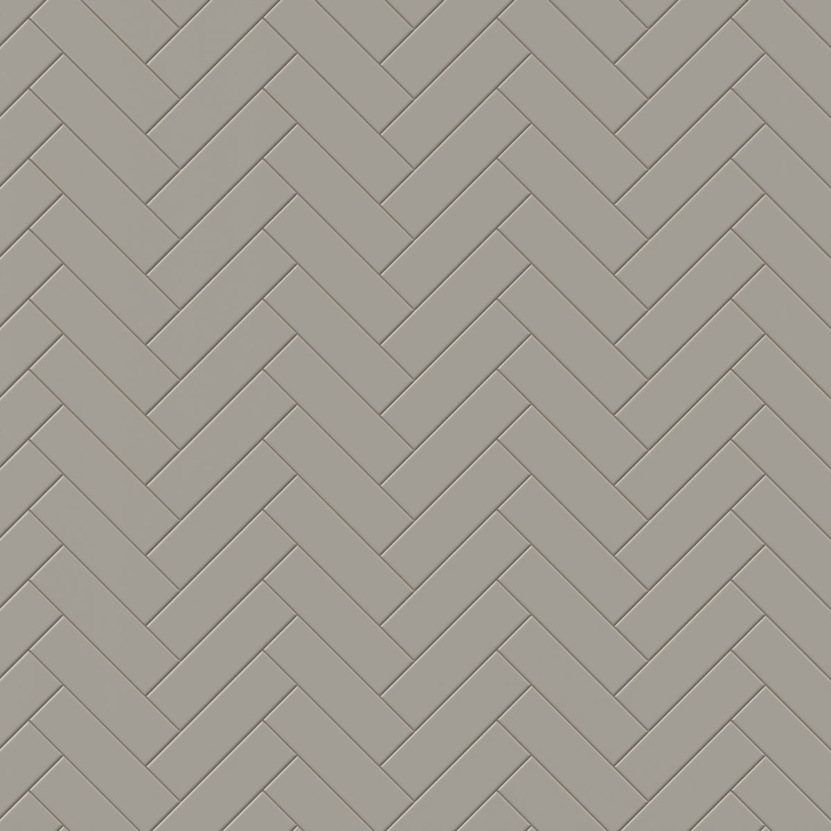 Polly 3 x 10 Glossy Ceramic Tile in Grey