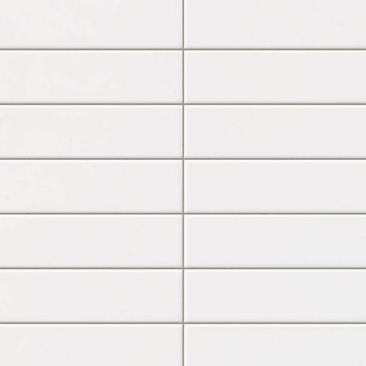 Polly 3 x 10 Glossy Ceramic Tile in White