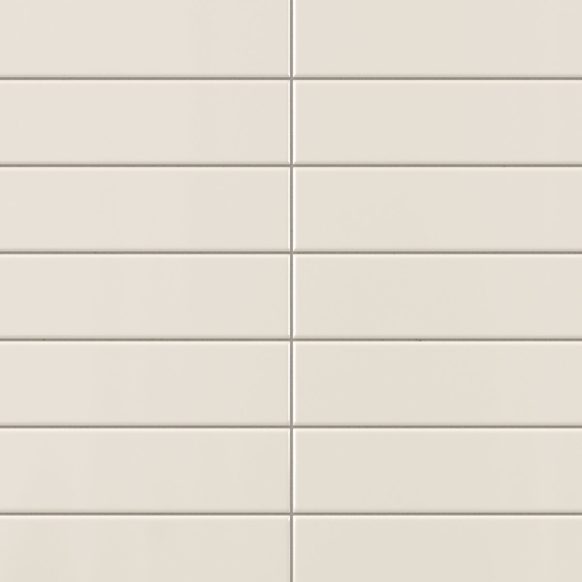 Polly 3 x 10 Satin Ceramic Tile in Cream