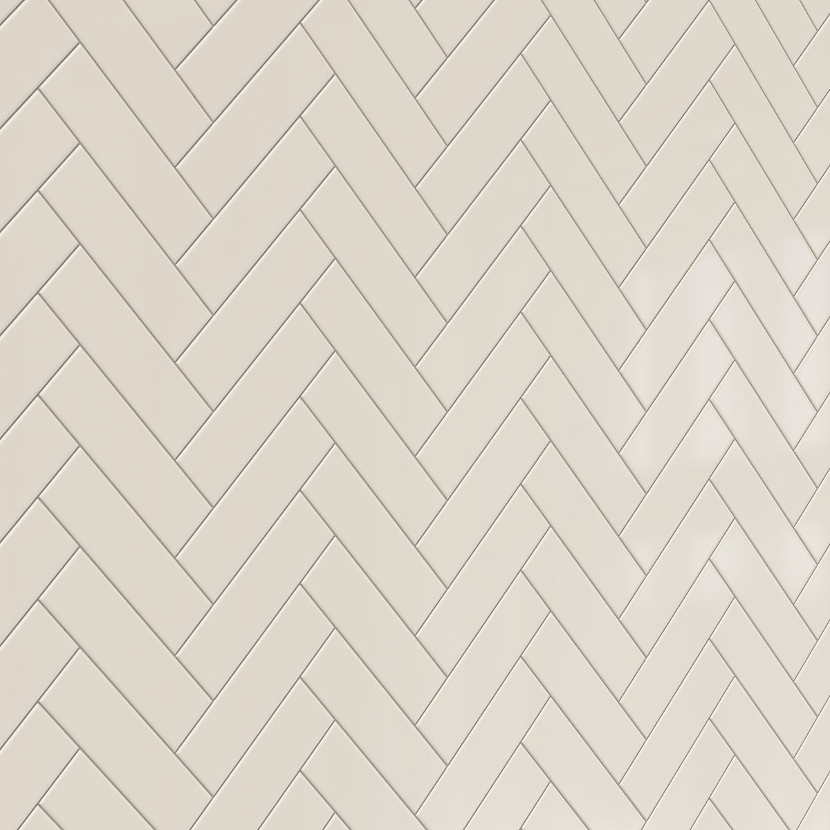 Polly 3 x 10 Satin Ceramic Tile in Cream