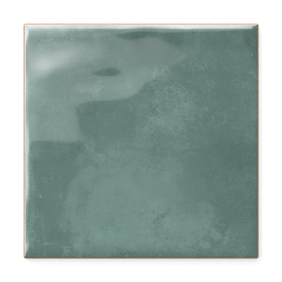 Lilah 6 x 6 Glossy Ceramic Tile in Opal