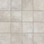 Lilah Mist 6x6 glossy tiles, featuring soft beige and cream tones with a subtle, reflective texture for a timeless look.