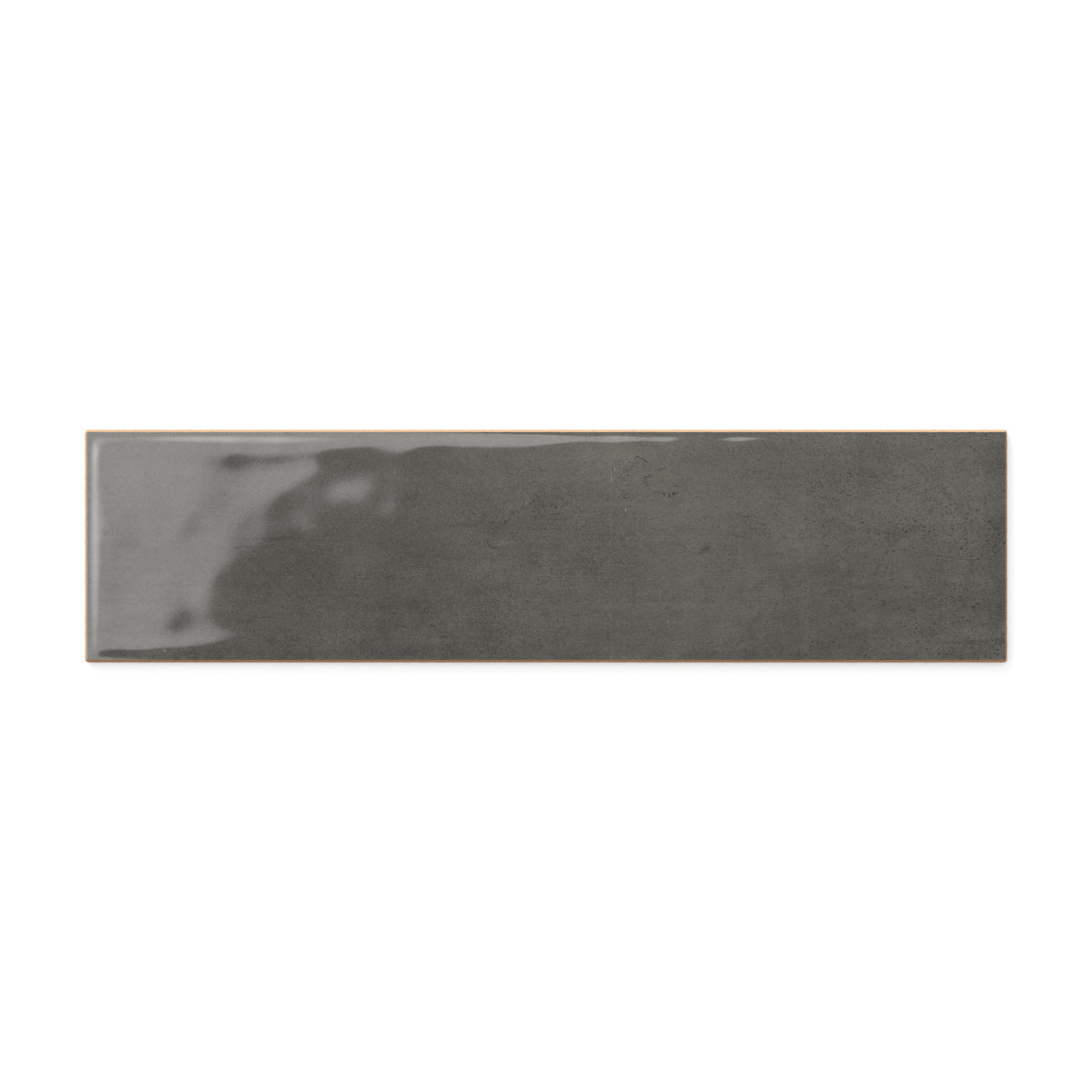 Olivia 4 x 16 Glossy Ceramic Tile in Ink
