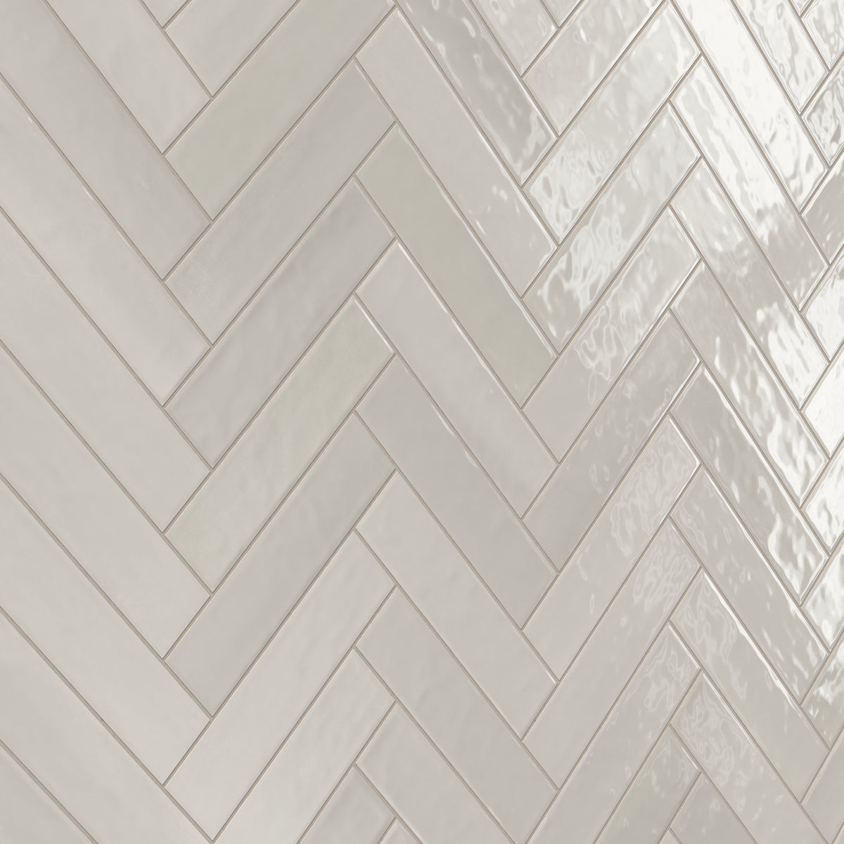 Olivia 4 x 16 Glossy Ceramic Tile in Pearl