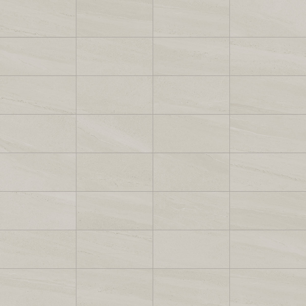 Bryce 12 x 24 Satin Porcelain Tile in Off White