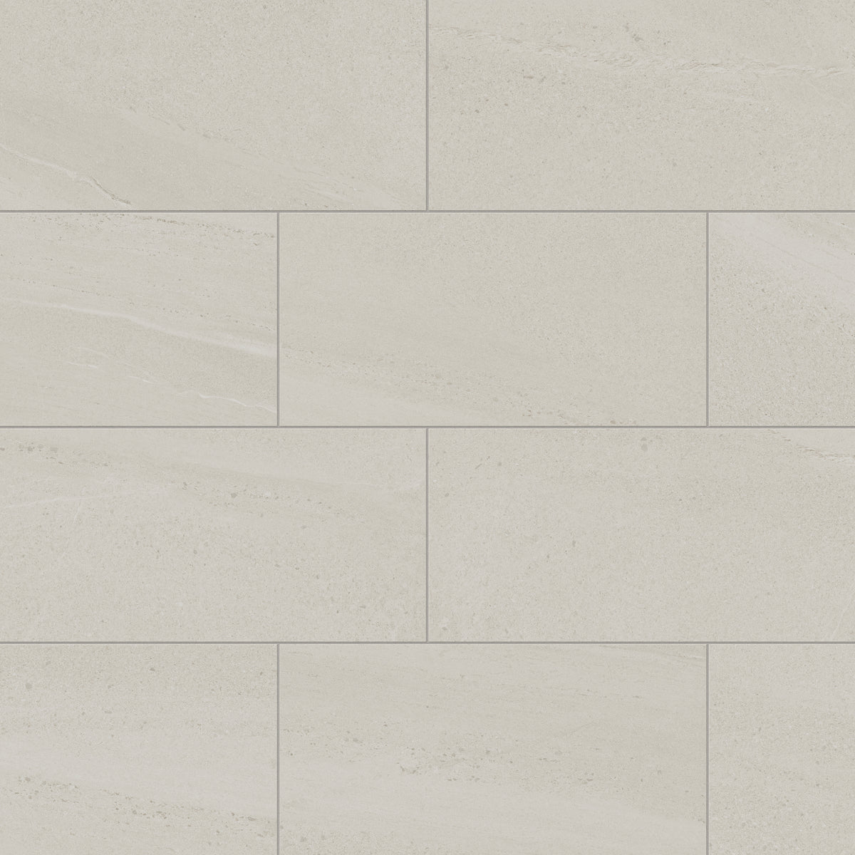 Bryce 12 x 24 Satin Porcelain Tile in Off White