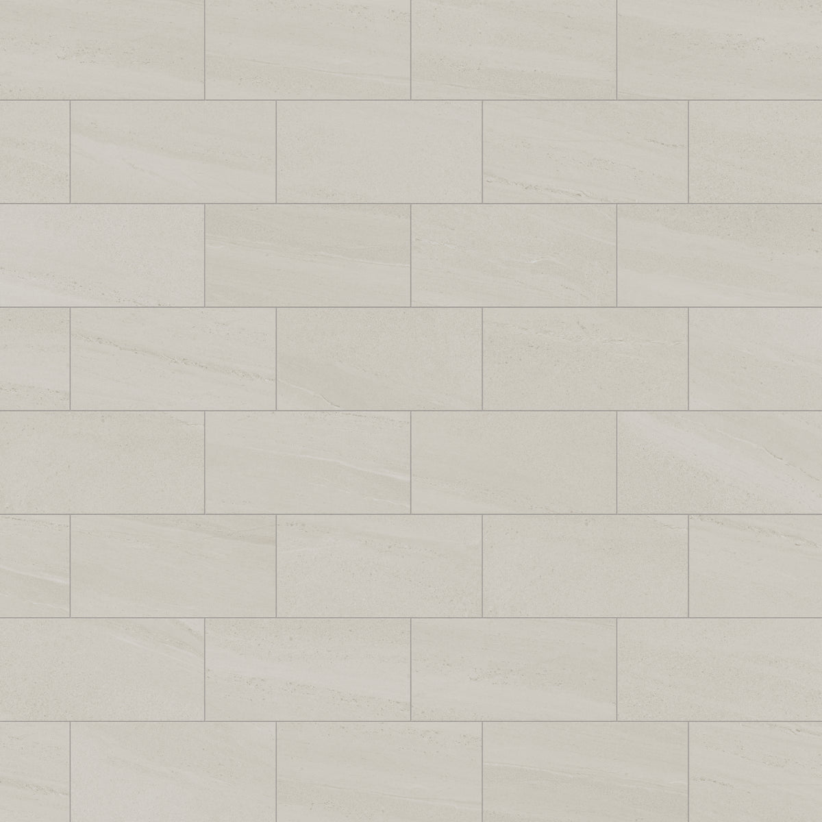 Bryce 12 x 24 Satin Porcelain Tile in Off White