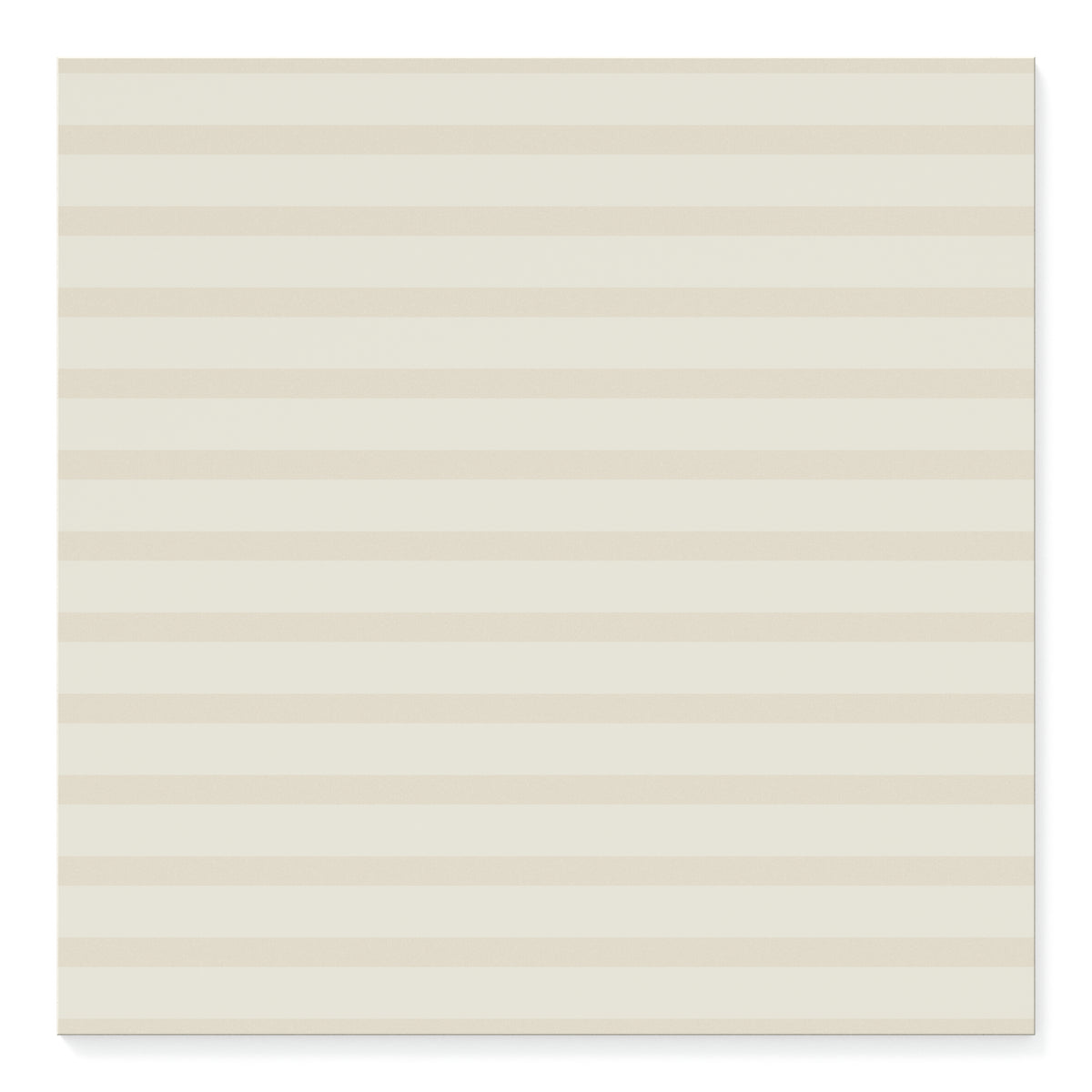 Riley 24 x 24 Matte Porcelain Tile in Striped Pattern Cream