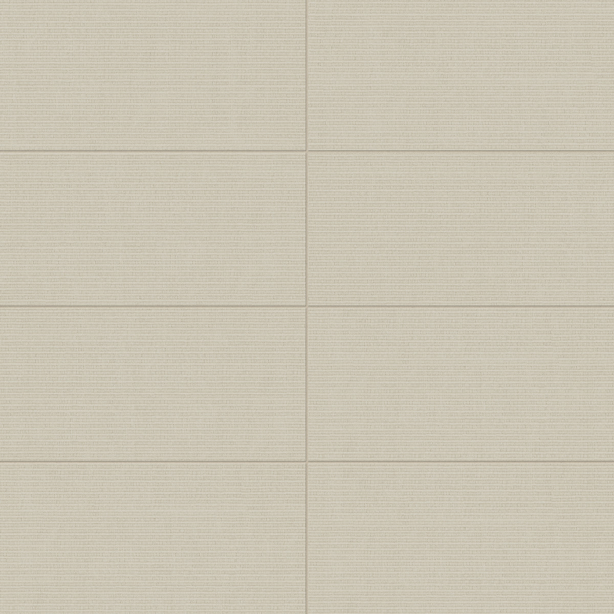 With a muted beige tone and a woven pattern, these 12x24 tiles in matte finish provide a refined texture and enduring sophistication to any interior.