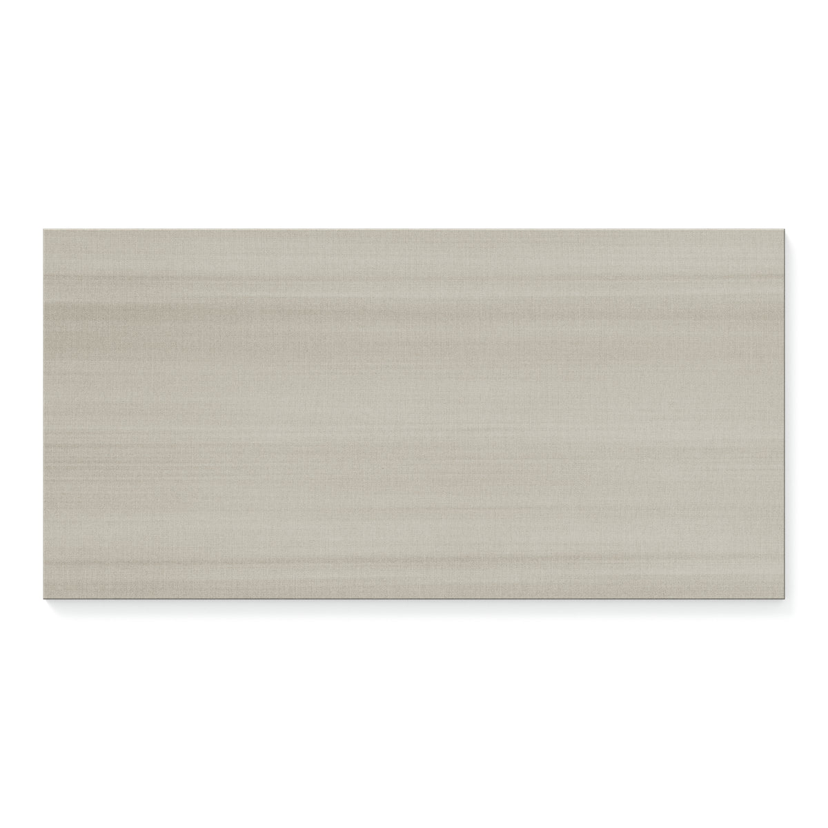 Riley 12 x 24 Matte Porcelain Tile in Linen Pattern Bone