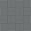 Featuring a matte finish, these 12x12 blue tiles showcase a dynamic mix of horizontal and vertical striped pattern, coming together to form a sleek, modern checkerboard pattern.
