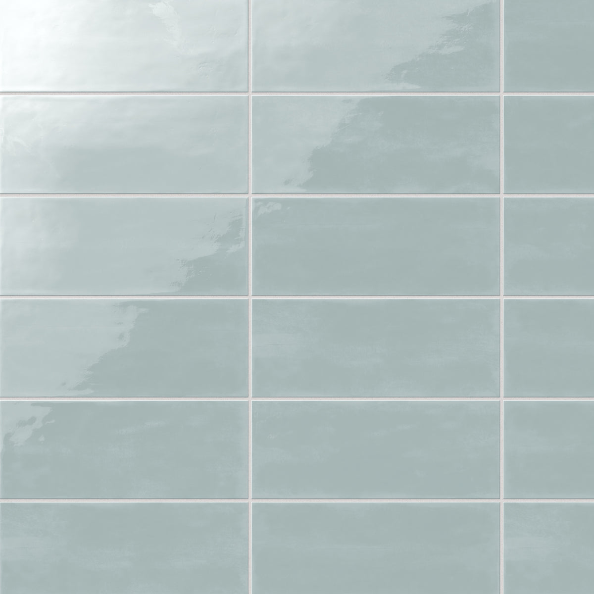 Josie 4 x 10 Glossy Ceramic Tile in Sky
