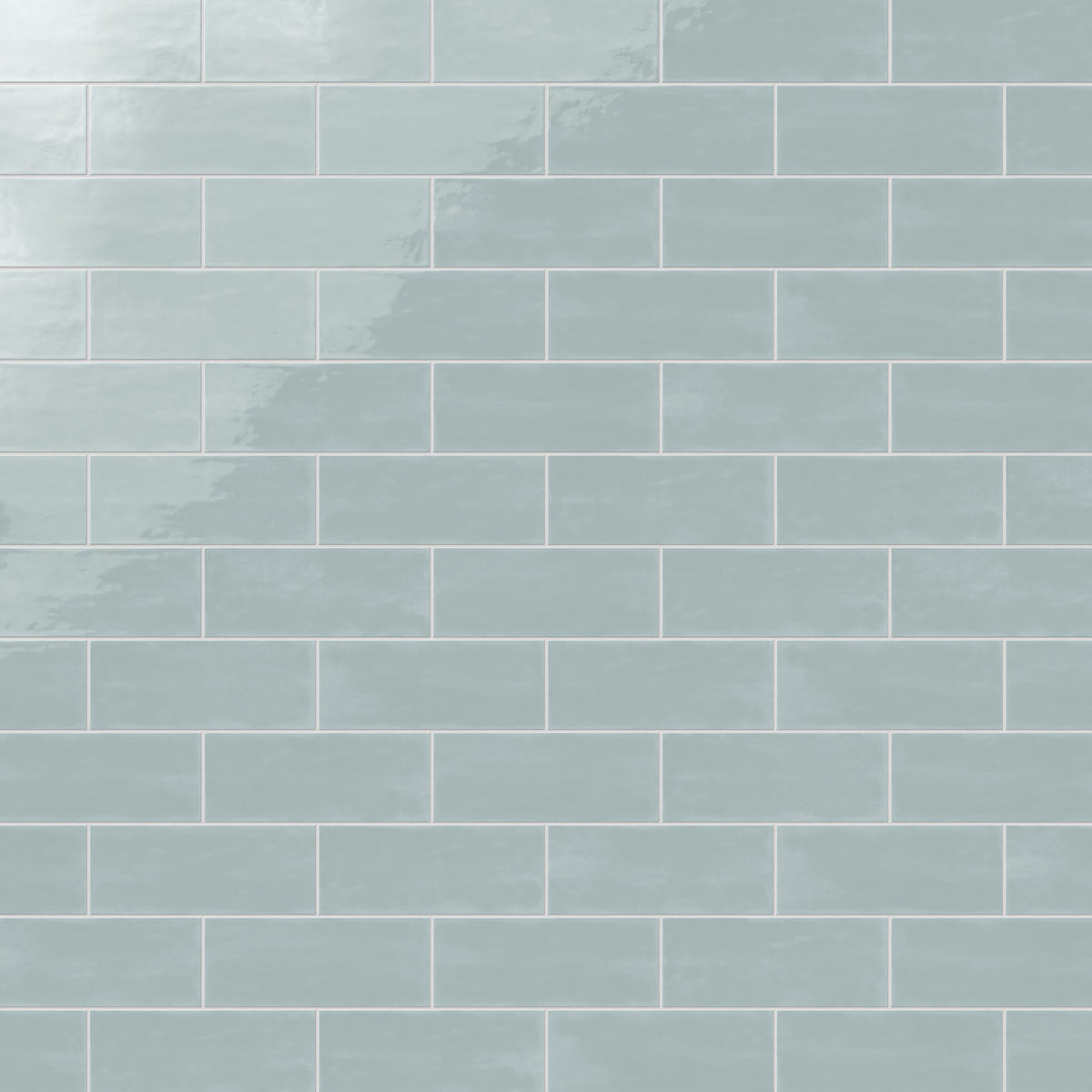 Josie 4 x 10 Glossy Ceramic Tile in Sky