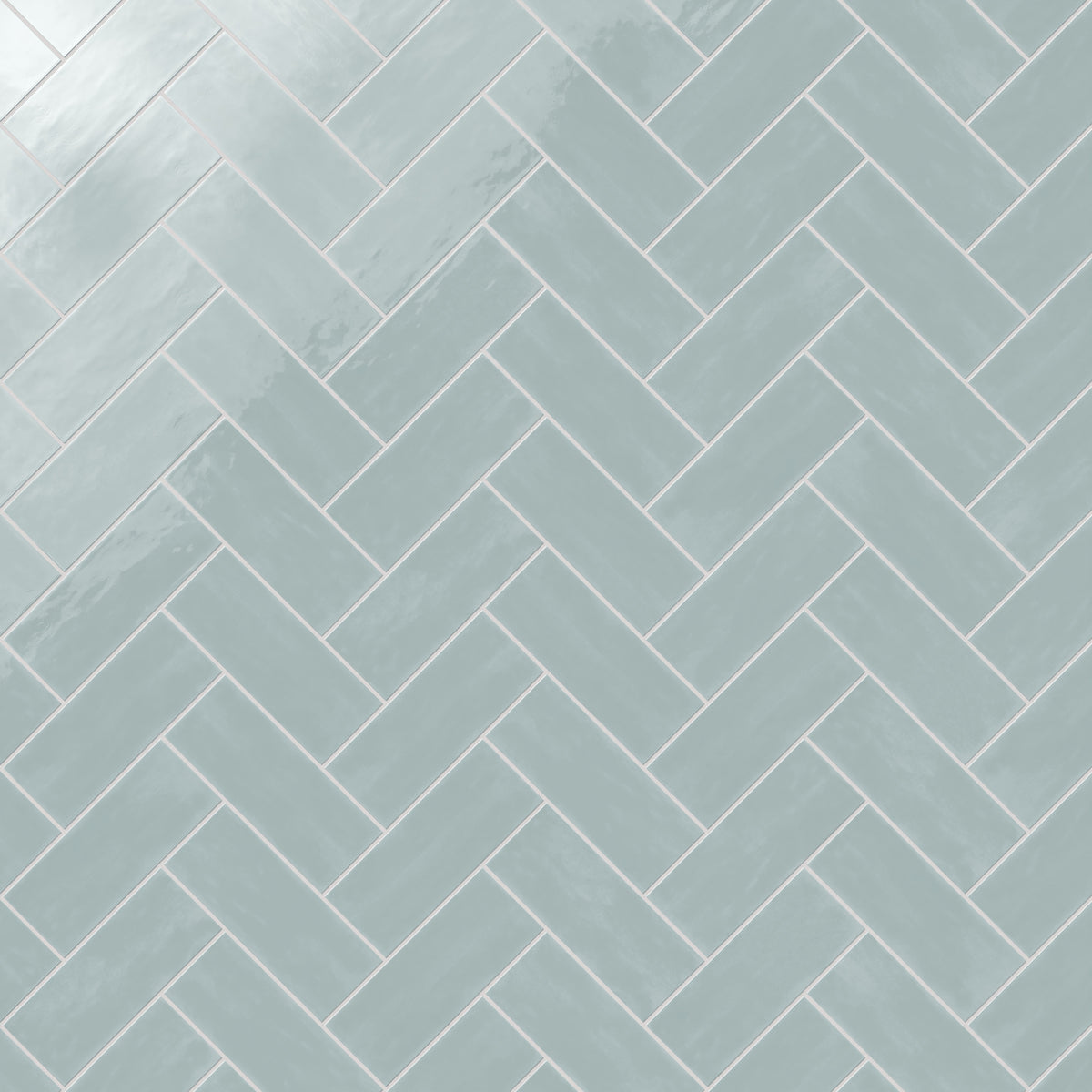 Josie 4 x 10 Glossy Ceramic Tile in Sky