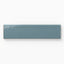 Josie 3 x 12 Bullnose Crackled Ceramic Tile in Ocean